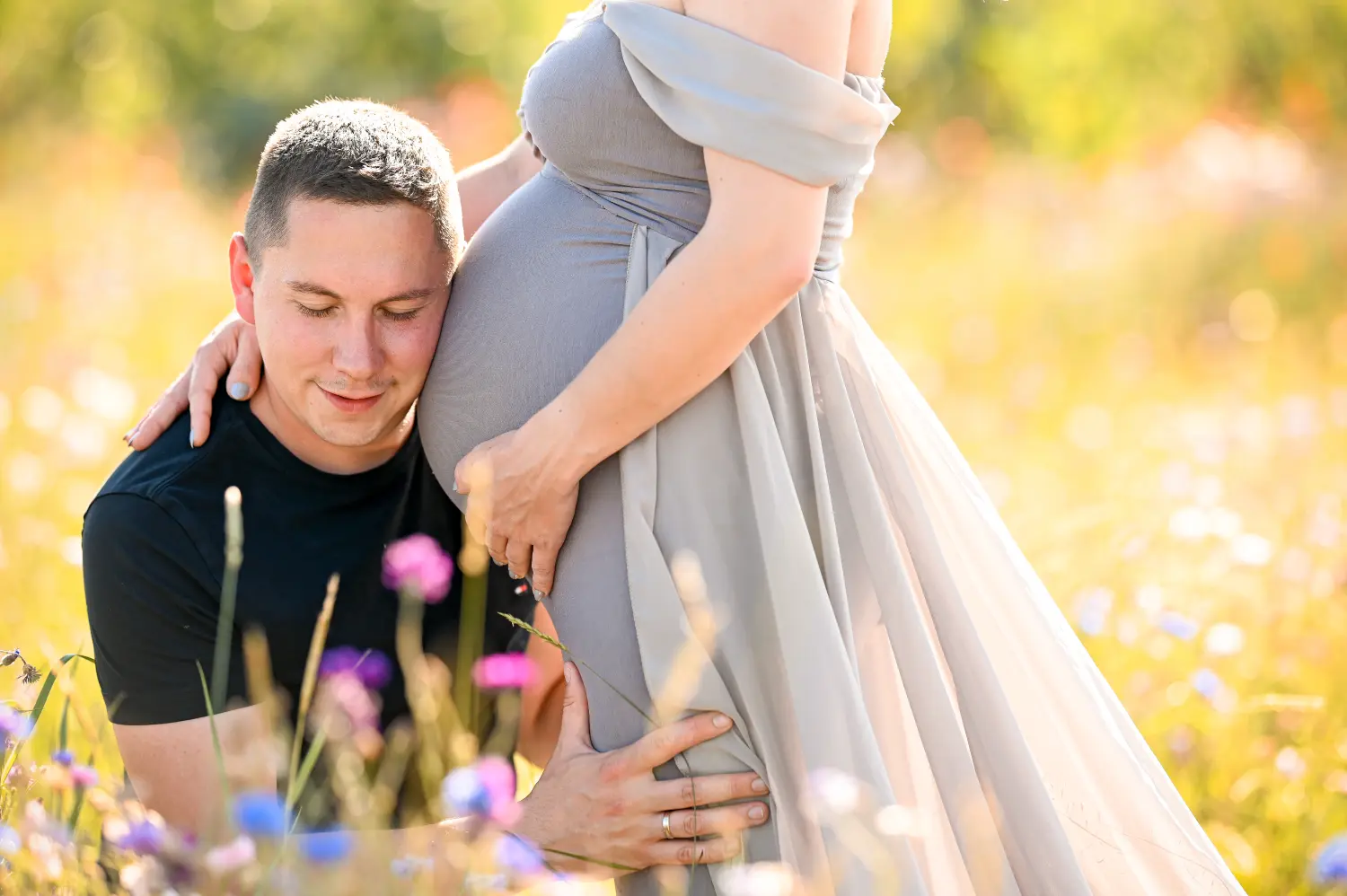 Babybauchfotografie von Daniela Dreiling Photographie